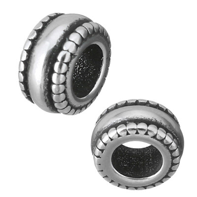 Surgical steel intermediate ring