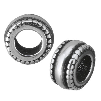 Surgical steel intermediate ring