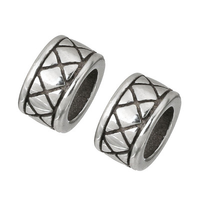 Thin intermediate ring surgical steel 304