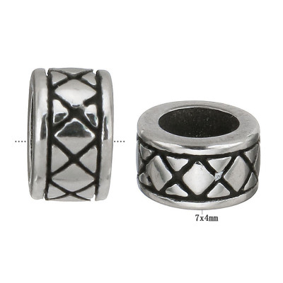 Thin intermediate ring surgical steel 304