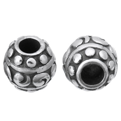 Korálek s ornamenty chirurgická ocel