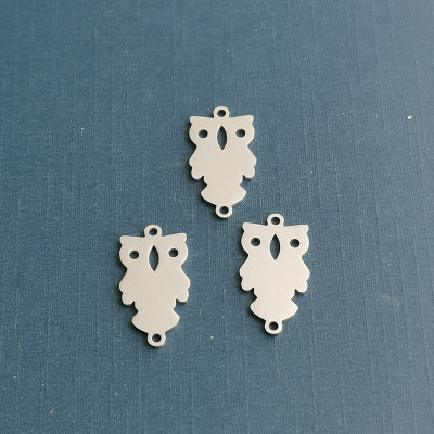 Surgical steel owl connector