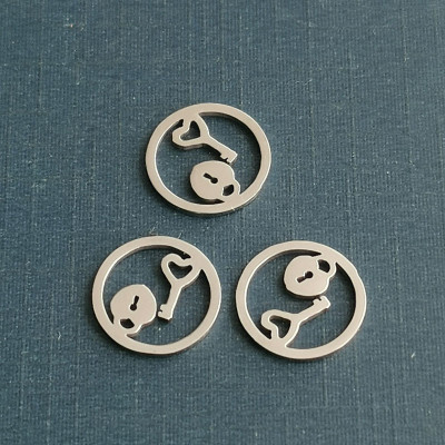 Wheel lock with surgical steel key