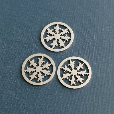 Surgical steel flake wheel