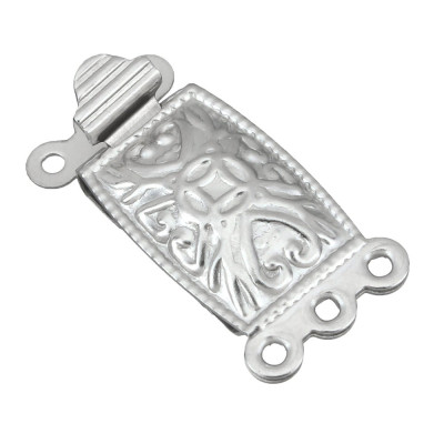 304 stainless steel Box clasp 3 strand