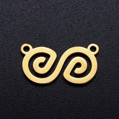 Infinity connector two color variants surgical steel