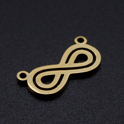 Infinity connector two color variants surgical steel