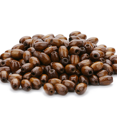Wooden beads 8 x 5.5mm rice