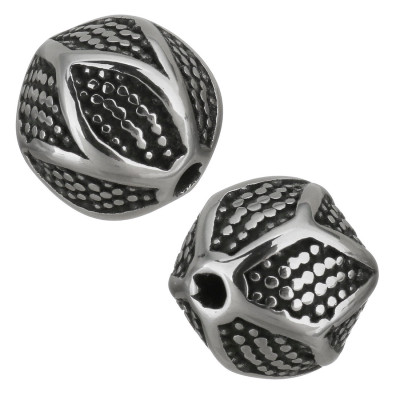 Surgical steel bead