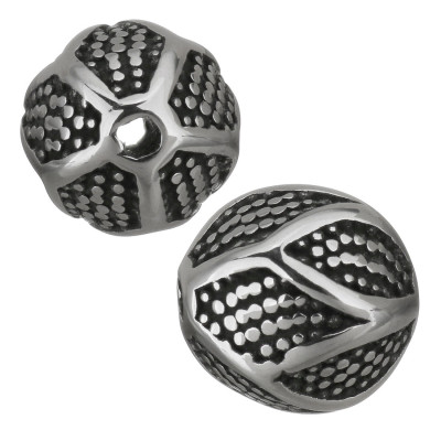Surgical steel bead