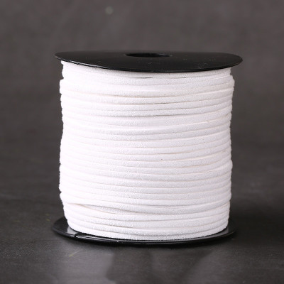 PU kord proužek 2,4mm potažený sametem