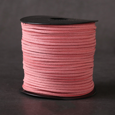 PU cord strip 2.4 mm covered with velvet