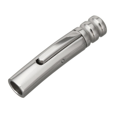 Bayonet fastening with 4mm draw-through of surgical steel