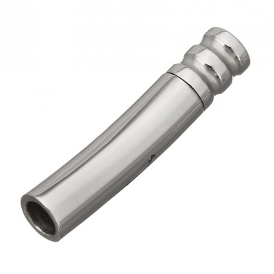 Bayonet fastening with 4mm draw-through of surgical steel