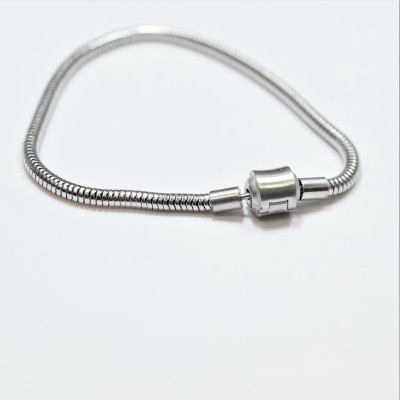 Náramek hadinka s matným zapínáním chirurgická ocel