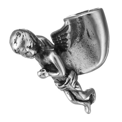 Dvojitá koncovka z chirurgické oceli vnitřní průměr 5mm