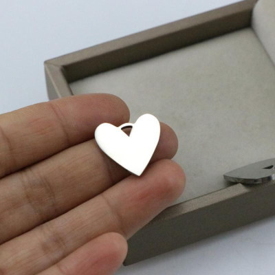 Přívěsek srdce z chirurgické oceli