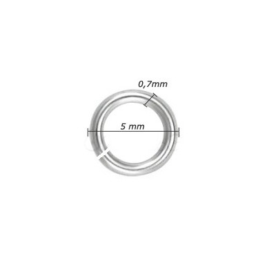 Otevřený kroužek 5 x 0,7mm