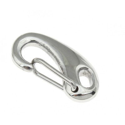 Karabina menší 20 x 10mm z chirurgické oceli