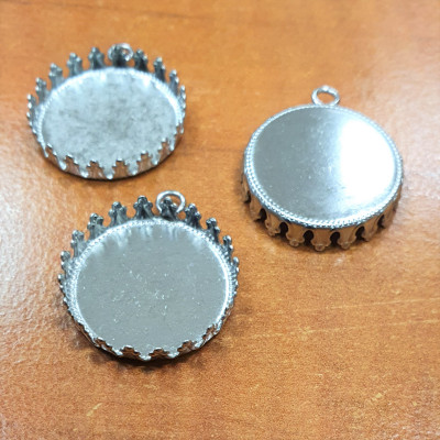 Circular bed INNER PART 20mm surgical steel