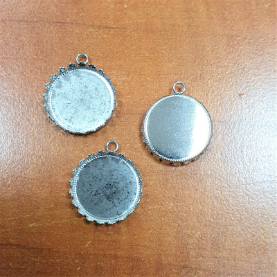 Circular bed INNER PART 20mm surgical steel