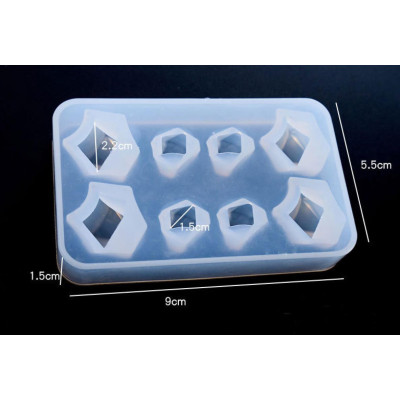 Silicone mold irregular shapes