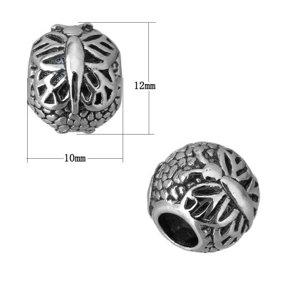 Korálek s krajkovým motýlem