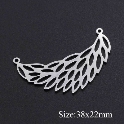 Connector lace two color variants surgical steel