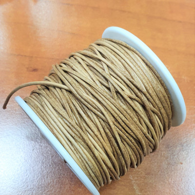 Řemínek  průměr 1,5mm z pravé kůže kulatý