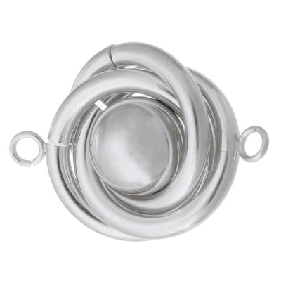 Spiral connector with ball, three color options, surgical steel