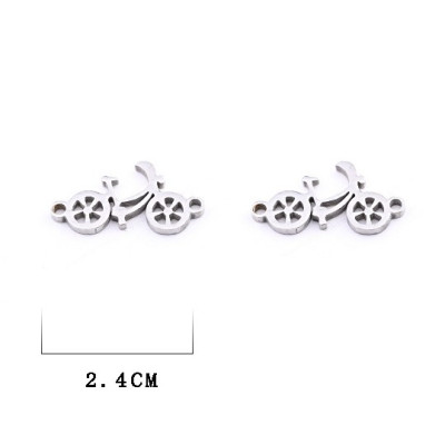 Connector round surgical steel