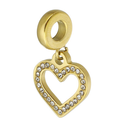 Eyelet HEART two color variants surgical steel