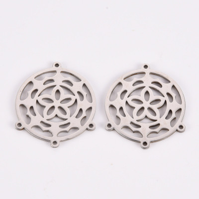 Pendant WITH THREE EYES surgical steel