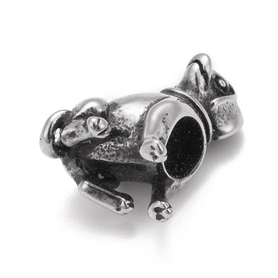 Dog surgical steel bead