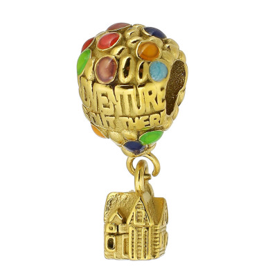 Korálek horkovzdušný balón na výběr dvě barevné varianty chirurgická ocel