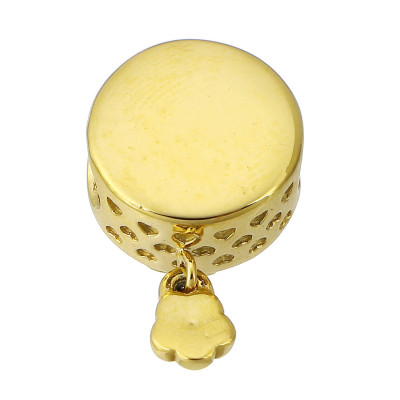 Korálek rozkvetlá louka s kytičkou chirurgická ocel