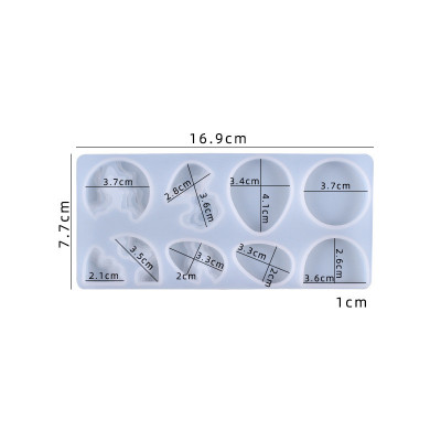 Silikonová forma Sea efektem
