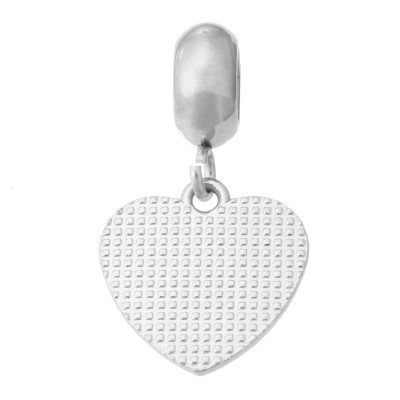 Eyelet with HEART cardiograph surgical steel three color variants