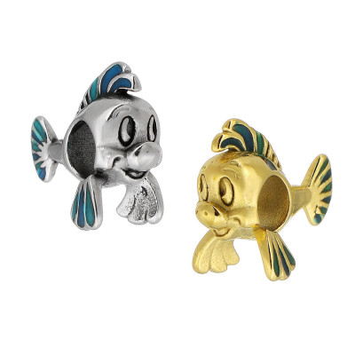 FISH bead made of surgical steel TWO VARIANTS