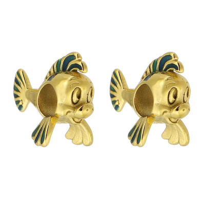 FISH bead made of surgical steel TWO VARIANTS