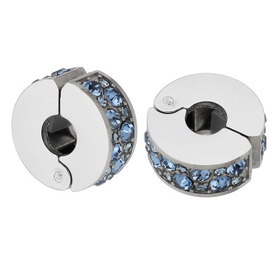 Clip with surgical steel latches