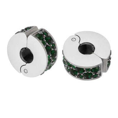 Clip with surgical steel latches