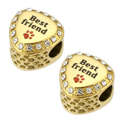 Bead Best friend surgical steel two variants
