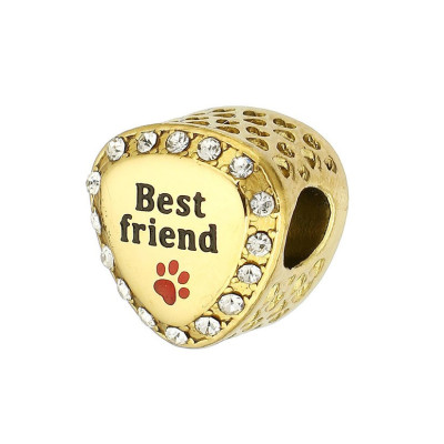 Bead Best friend surgical steel two variants