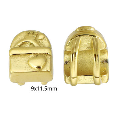 Korálek ruksak se srdíčkem chirurgická ocel dvě varianty