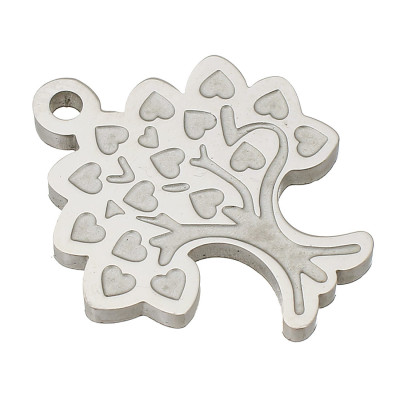 Tree pendant surgical steel