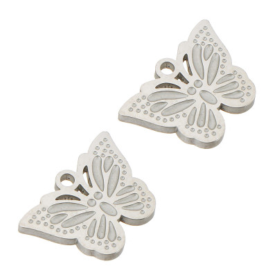 Přívěsek motýlek chirurgická ocel