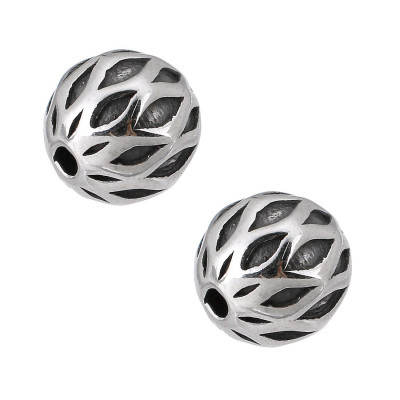 Surgical steel mesh bead