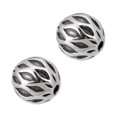 Surgical steel mesh bead