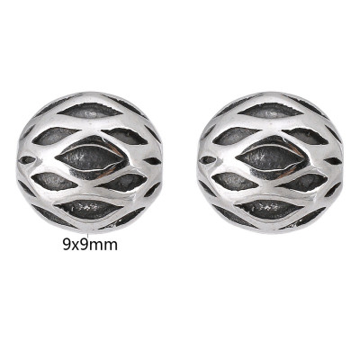 Surgical steel mesh bead